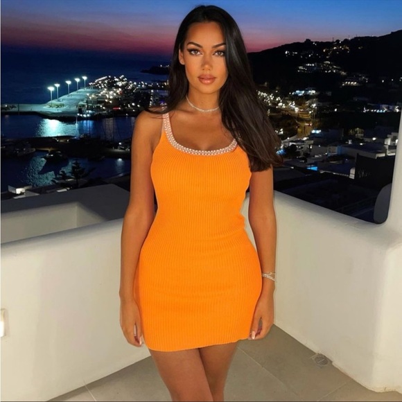 Zara Dresses & Skirts - Zara pearl knit dress